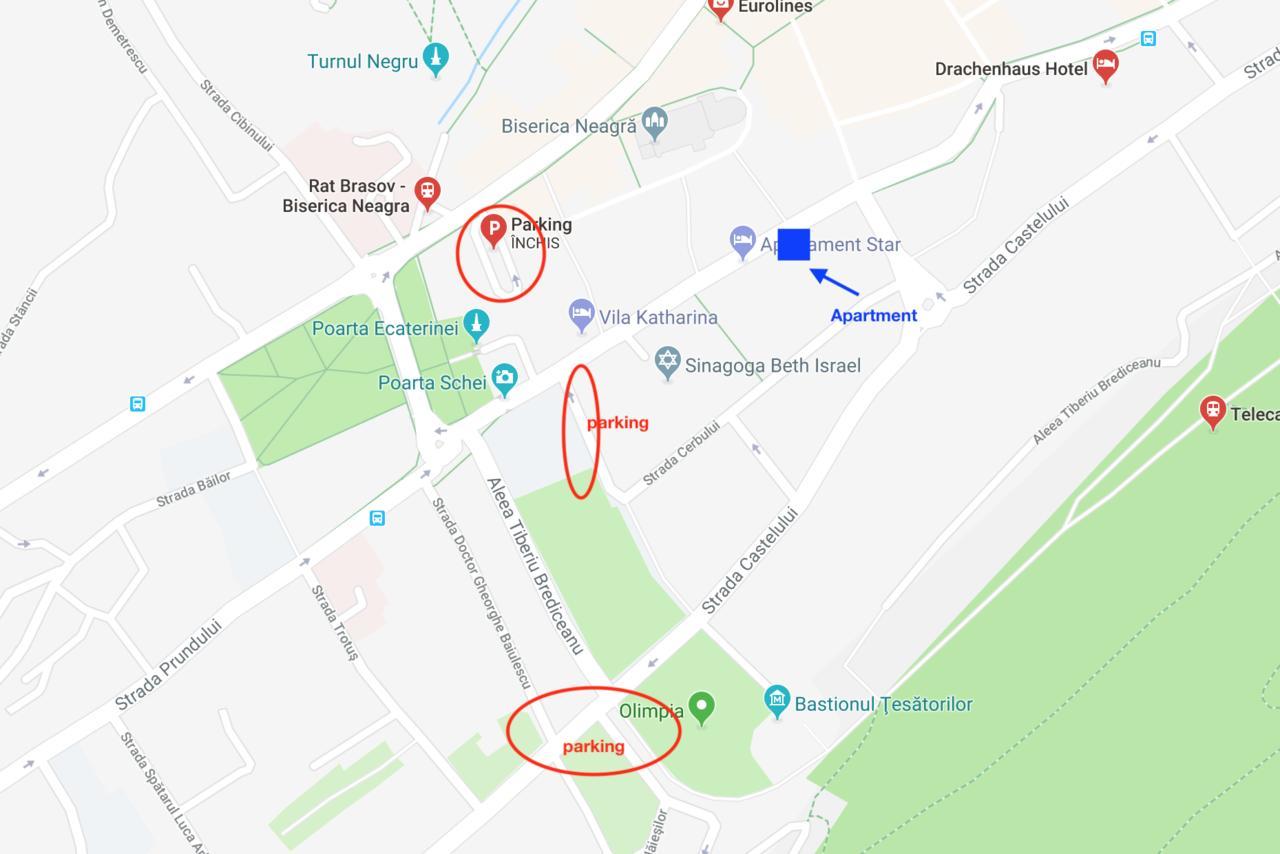 Poarta Schei Apartment Braşov Eksteriør billede